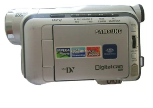 Samsung VP-D103 PAL Camcorder Mini DVD Digital Band Videokamera Memory Stick - Bild 1 von 11