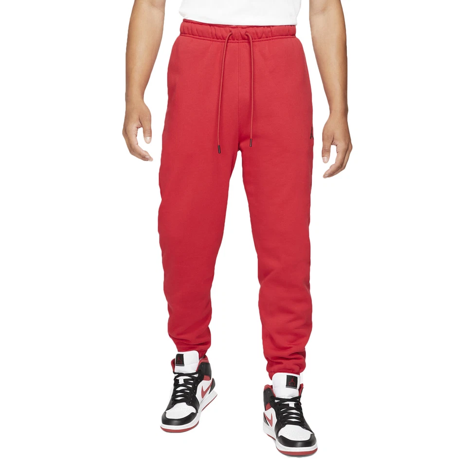 Jordan Essentials Men's Fleece Pants, Size M - Gym Red (DA9820-687)