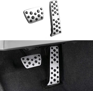 Silver Alloy Pedal Brake Pedal Fits 18-25 Camry RAV4 Avalon Sienna LS300 ES500 - Bild 1 von 7