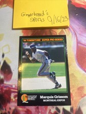 1994 Score Tombstone Pizza Super-Pro Series #7 Marquis Grissom Montreal Expos NM