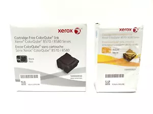 Genuine Xerox ColorQube 8570/8580 Series Solid Ink Set 108R00928, 108R00930 - Picture 1 of 5