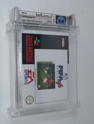 FIFA Soccer '96 Super Nintendo Factory Sealed Video Game Wata Graded 8.5 SNES - Image 1 of 4