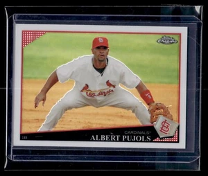 2009 Topps Chrome Refractor #86 Albert Pujols Cardinals - Picture 1 of 2