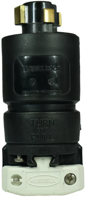Hubbell Hubbellock Plug (HBL21415B)
