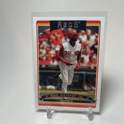 2006 Topps #387 Ken Griffey Jr. Cincinnati Reds HOF - Image 1 of 2