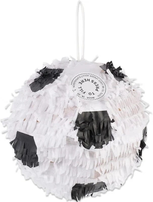 Pinata Football Birthday Party Game Fill With Treats Childrens Kick Bash Soccer - Image 1 of 4