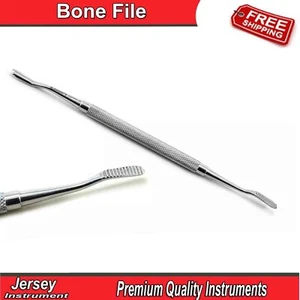 Dental Bone File Surgical Implant Removing Soft Tissue Filer Orthopedic Tools CE - Picture 1 of 4