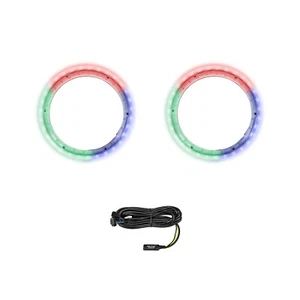 RECOIL RING65-RGB Waterproof 6.5-Inch RGB LED Speaker Rings, Pair - Picture 1 of 7