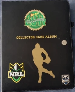 USED 2011 SELECT CHAMPIONS RUGBY LEAGUE CARD FOLDER with Part Set. - Picture 1 of 24