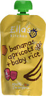 Ella's Kitchen Stage 1 From 4 Months Organic Banana and Apricot Baby Rice Pack 7