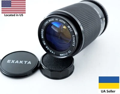 Exakta MC 70-210mm f/4-5.6 lens zoom manual lens Minolta mount - Image 1 of 4