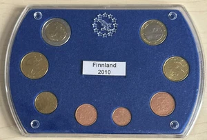 KMS Finlandia 2010, juego 1 céntimo - 2 euros, recién llegado en una caja de plástico - Imagen 1 de 1