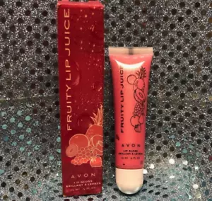 Brillo labial de jugo de fruta Avon ~ melón ~ nuevo de lote antiguo - Imagen 1 de 2