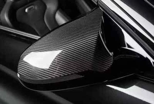 NEW BMW M2 M3 M4 F82 M PERFORMANCE CARBON MIRROR CAPS SET 51142348100/101 - Picture 1 of 3