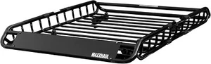 70115 46" x 36" x 4-1/2" Dachträger Dach Cargo Carrier Stahlkorb, - Bild 1 von 6