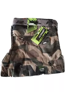 No Fear Cargo Fit Shorts camouflage with Belte Size M Brand New - Picture 1 of 4