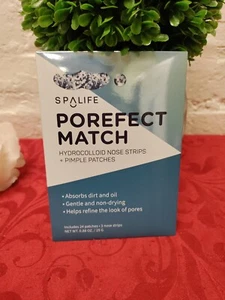 SpaLife POREPERFECT MATCH 3 Hydrocolloid Nose Strips + 24 Pimple Patches BLUE - Picture 1 of 1