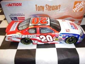 Tony Stewart #20 Home Depot Independence Day 2003 Monte Action 1:24 car NASCAR - Picture 1 of 4