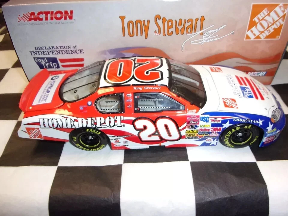 Action Tony Stewart #20 Home DEPOT Independence Day 2003 Monte Carlo1 24