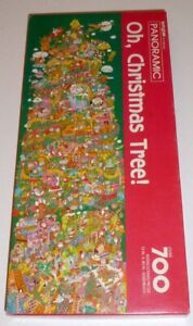 SPRINGBOK PUZZLE~OH CHRISTMAS TREE!~BOB MARTIN ART~700 PC~PANORAMIC