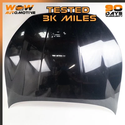 08-19 MASERATI GRANTURISMO CAPÓ DELANTERO CUBIERTA PANEL MONTAJE NEGRO OEM Foto 1 de 4