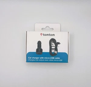 TomTom Autoladegerät & Micro-USB Kabel für GO Discover 7", Expert 7", Camper Max - Picture 1 of 3