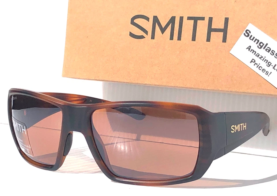 Smith Optics GUIDE'S CHOICE S Sunglass Tortoise Frame Polarchromic Copper Glass