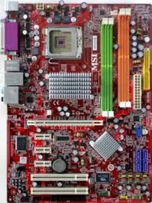 SCHEDA MADRE MSI P35 NEO, LGA 775, ATX, PCI-E, DDR2 + INTEL QUAD CORE + 8 GB RAM - Immagine 1 di 4