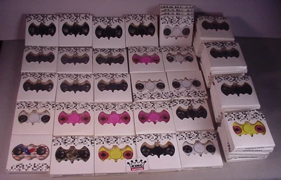 Batman 50 Fidget Spinner Toys Bat Wing symbol Spinners NEW MIB USA Seller - Image 1 of 4