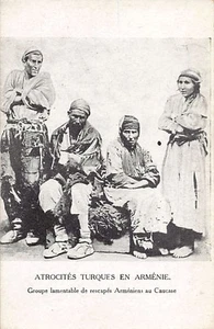 ARMENIANA - Turkish atrocities in Armenia - Group of Armenian survivors in the C - Picture 1 of 2