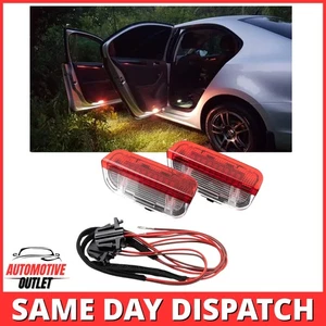 2x FRONT DOOR COURTESY WELCOME LED LIGHTS FOR VW GOLF MK5 MK6 MK7 TIGUAN PASSAT - Picture 1 of 13