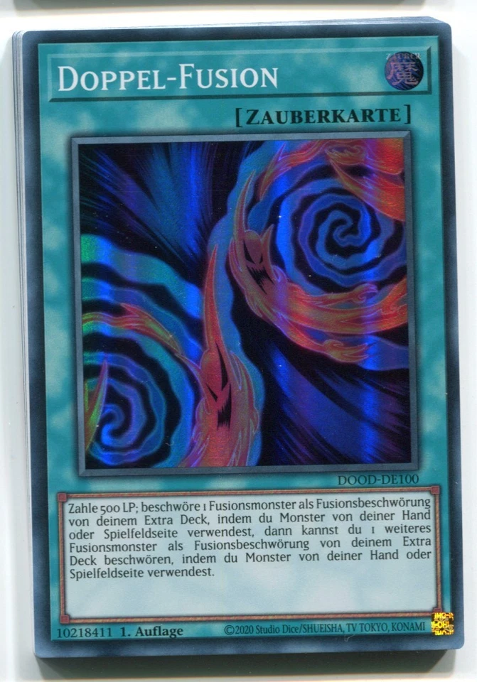 Yu-Gi-Oh! Doppel Fusion Super Rare DOOD-DE100 - Bild 1 von 1