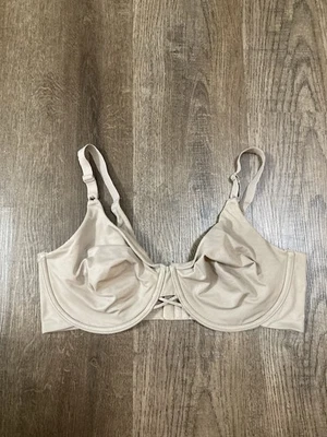 Vanity Fair 米色浅衬里钢圈文胸尺寸 38D — 第 1/4 张图片