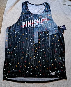 NUOVO New Balance 2022 Finisher New York City Marathon Uomo XL Singolo Corsa  - Foto 1 di 8