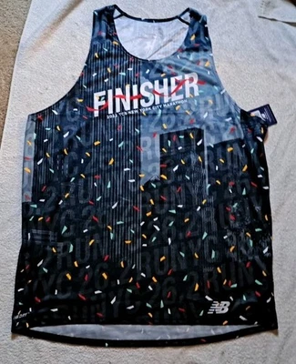 NUEVO New Balance 2022 Finisher New York City Marathon Hombre XL Camiseta para Correr  Foto 1 de 4