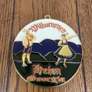 German Medal Oktoberfest Wilkommen Helen Georgia Bavarian Beer - Picture 1 of 6