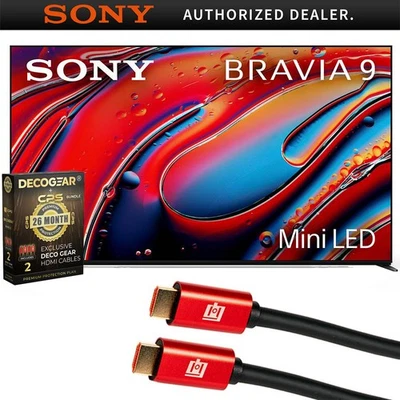 Sony BRAVIA 9 K85XR90 85" 4K HDR QLED Mini-LED TV (2024) + 26 Month Protection - Image 1 of 4
