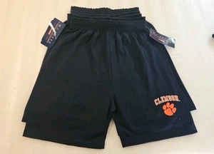 5 Clemson University Tigers Shorts Size L Soffee Dark Blue (5 PAIRS) - Picture 1 of 5