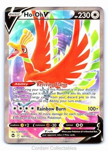 Ho-Oh V 187/195 - Silver Tempest - Pokemon Card - Near Mint - Foto 1 di 2