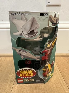 NEW LEGO 6599 Shark Attack Town Divers 1997 Submarine Vintage Retired System - Picture 1 of 15