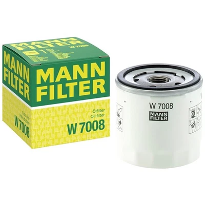 MANN-FILTER W 7008 Filtro olio per FORD Fiesta Mk6 Schrägheck (JA8, JR8) - Immagine 1 di 4