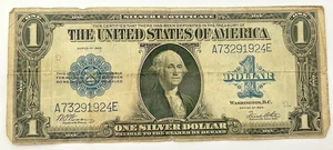 1923 $1 Large Note Silver Certificate  - Picture 1 of 2