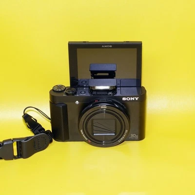 RARE UK MINT Sony Cyber-shot DSC-HX90V 18.2MP Digital Camera HX90 +FAST POSTAGE! - Image 1 of 4