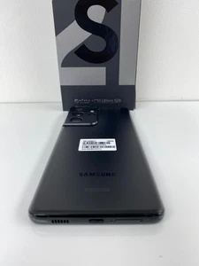Samsung Galaxy S21 Ultra 5G - 128GB - 12GB Ram - Sbloccato - Come Nuovo - Nero - Foto 1 di 9