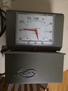 Vintage Lathem Time Punch Clock Machine - Picture 1 of 8