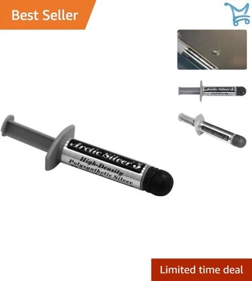 Pasta Térmica Plata Compuesto Conductor 3.5g Universal CPU Enfriador Disipador de Calor Foto 1 de 4