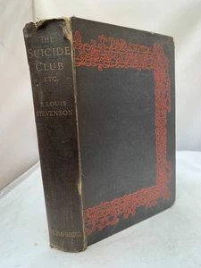 The Suicide Club de Robert Louis Stevenson 1894 - Ilustrado HB - Imagen 1 de 9