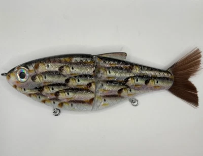 TYG Silencer Shad Glide bait swimbait custom 7 inch Schools Out NEW - Image 1 of 4