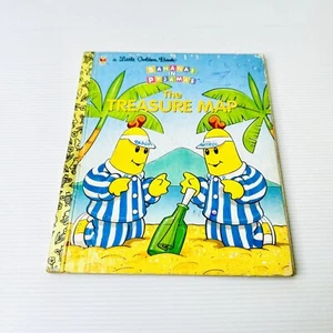A Little Golden Book Bananas in Pyjamas The Treasure Map First Edition 1998 HC - Picture 1 of 8