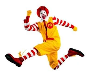 Mcdonald Cosplay Kostüm Halloween Party Erwachsene Clown Figur Maskerade - Bild 1 von 3